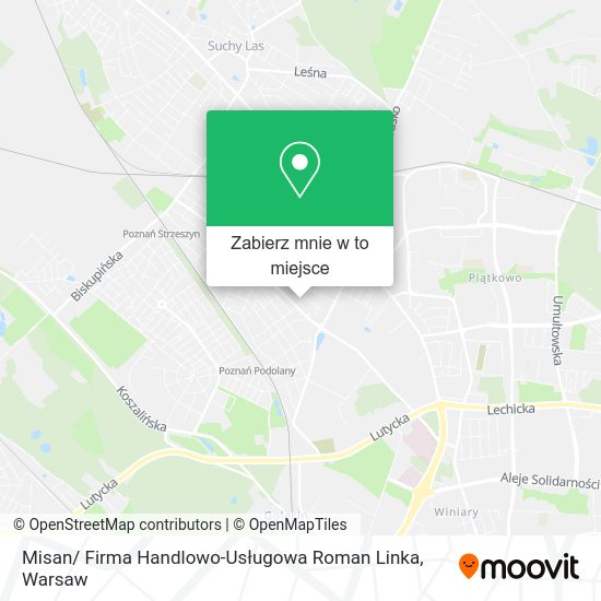 Mapa Misan/ Firma Handlowo-Usługowa Roman Linka