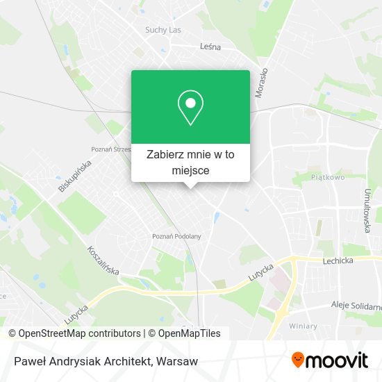 Mapa Paweł Andrysiak Architekt