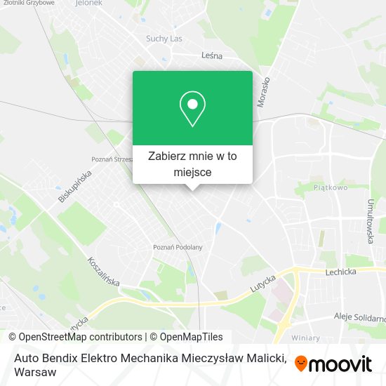 Mapa Auto Bendix Elektro Mechanika Mieczysław Malicki