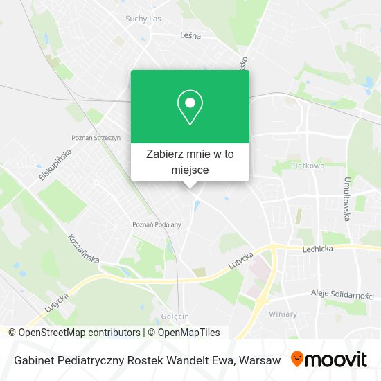 Mapa Gabinet Pediatryczny Rostek Wandelt Ewa