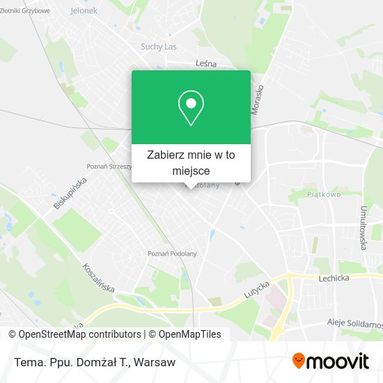 Mapa Tema. Ppu. Domżał T.