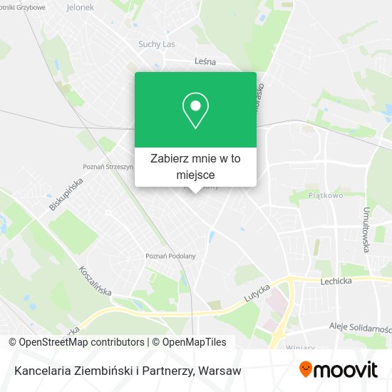 Mapa Kancelaria Ziembiński i Partnerzy