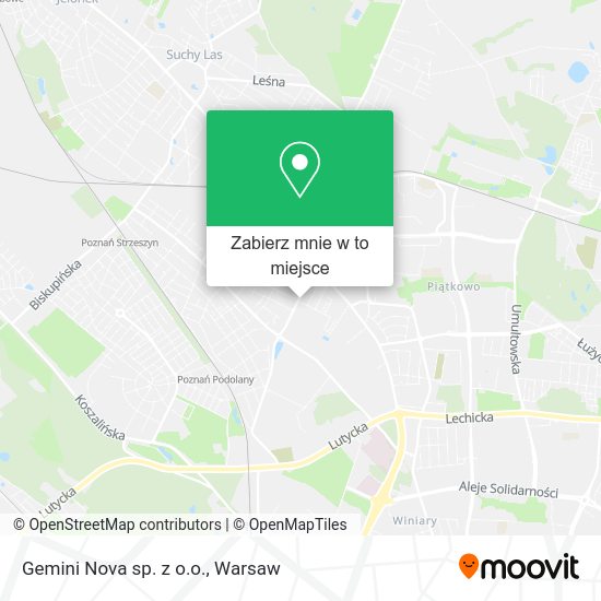 Mapa Gemini Nova sp. z o.o.