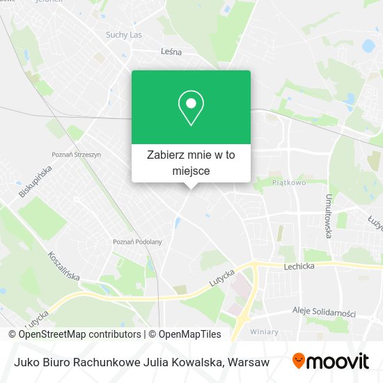 Mapa Juko Biuro Rachunkowe Julia Kowalska