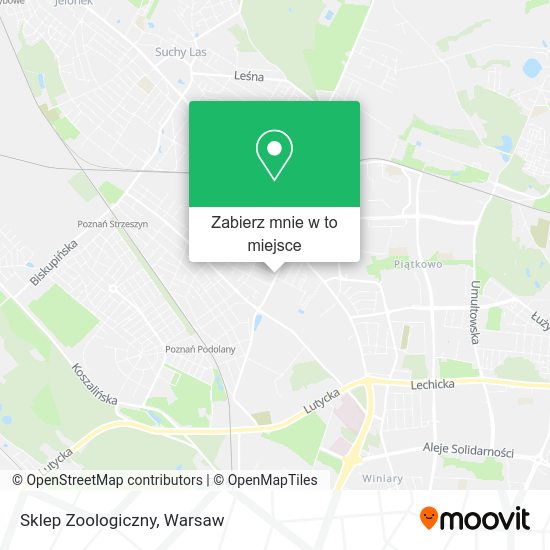 Mapa Sklep Zoologiczny