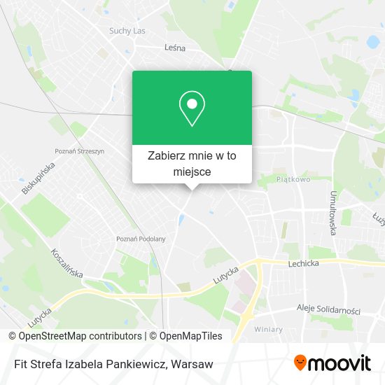 Mapa Fit Strefa Izabela Pankiewicz