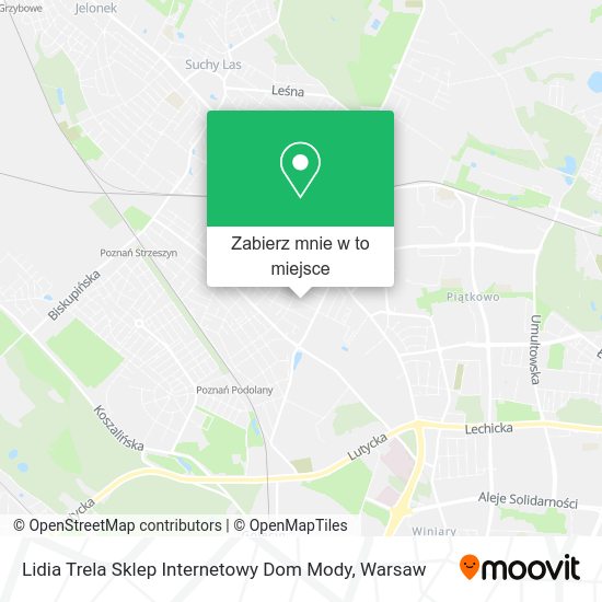 Mapa Lidia Trela Sklep Internetowy Dom Mody