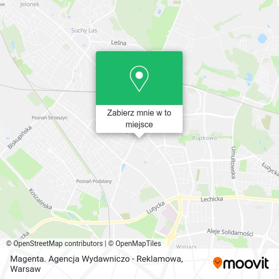 Mapa Magenta. Agencja Wydawniczo - Reklamowa