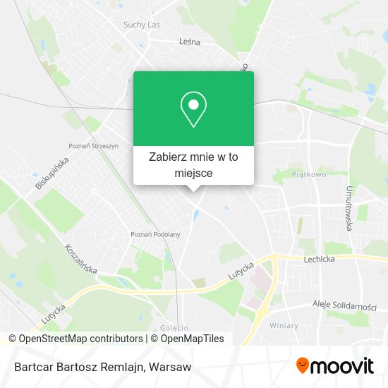 Mapa Bartcar Bartosz Remlajn