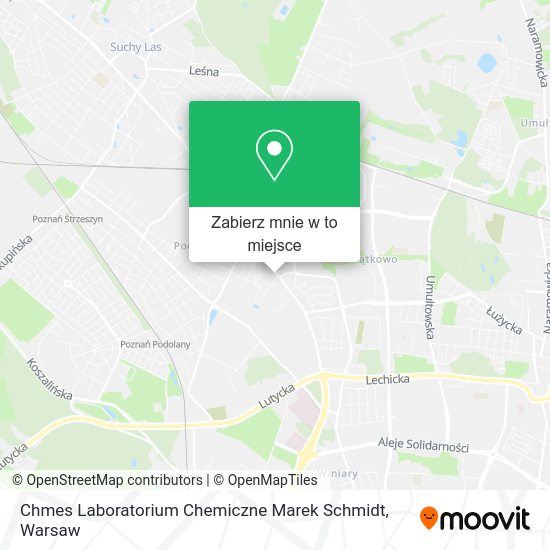 Mapa Chmes Laboratorium Chemiczne Marek Schmidt