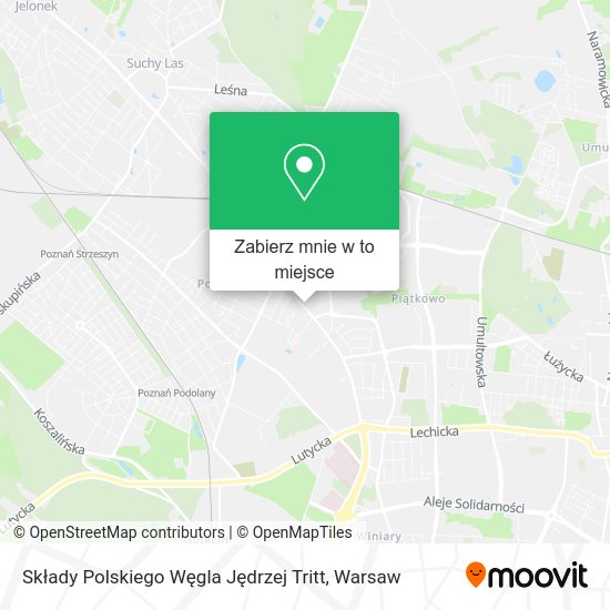 Mapa Składy Polskiego Węgla Jędrzej Tritt