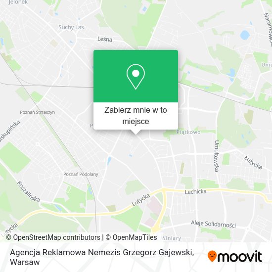 Mapa Agencja Reklamowa Nemezis Grzegorz Gajewski