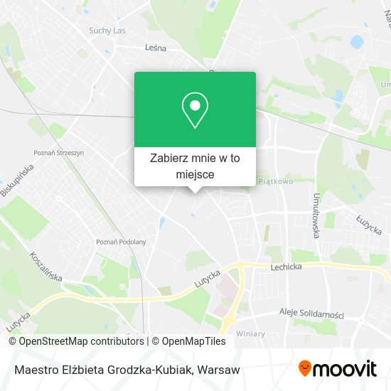 Mapa Maestro Elżbieta Grodzka-Kubiak