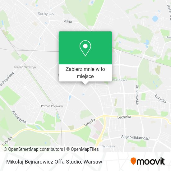 Mapa Mikołaj Bejnarowicz Offa Studio