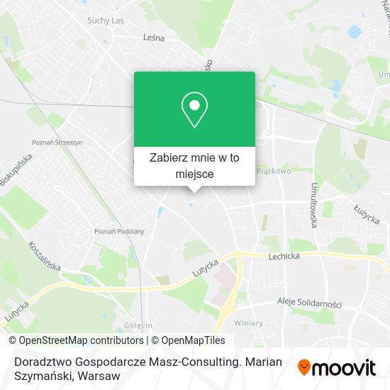 Mapa Doradztwo Gospodarcze Masz-Consulting. Marian Szymański