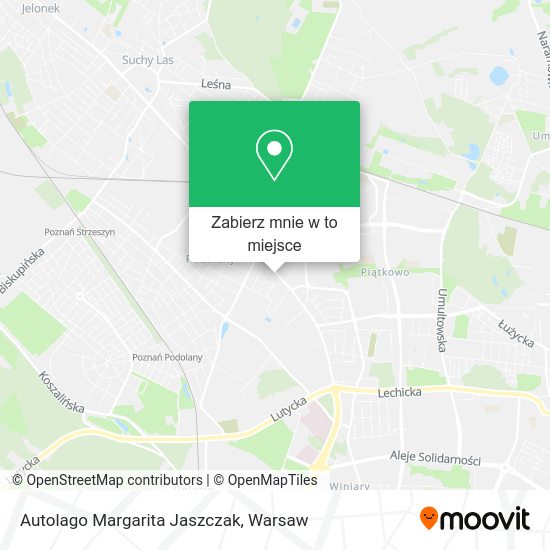 Mapa Autolago Margarita Jaszczak