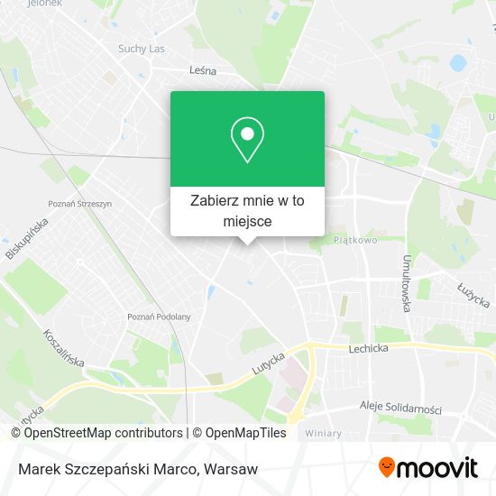 Mapa Marek Szczepański Marco