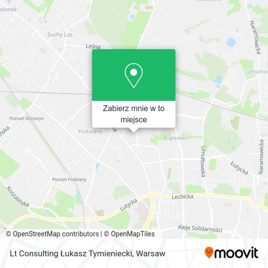 Mapa Lt Consulting Łukasz Tymieniecki