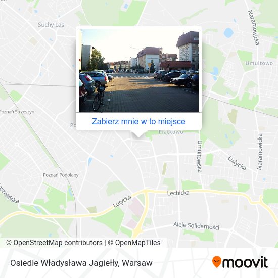 Mapa Osiedle Władysława Jagiełły