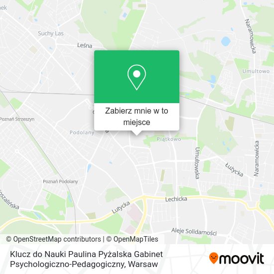 Mapa Klucz do Nauki Paulina Pyżalska Gabinet Psychologiczno-Pedagogiczny