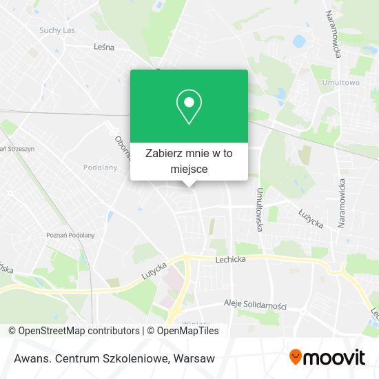 Mapa Awans. Centrum Szkoleniowe