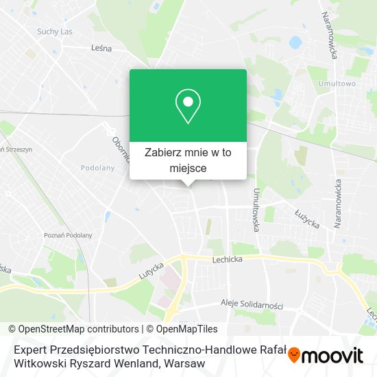 Mapa Expert Przedsiębiorstwo Techniczno-Handlowe Rafał Witkowski Ryszard Wenland