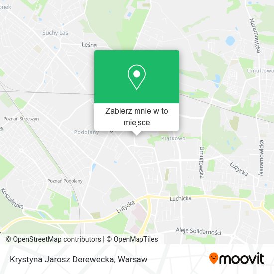 Mapa Krystyna Jarosz Derewecka