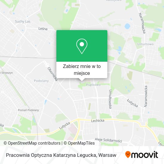 Mapa Pracownia Optyczna Katarzyna Legucka