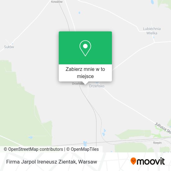 Mapa Firma Jarpol Ireneusz Zientak