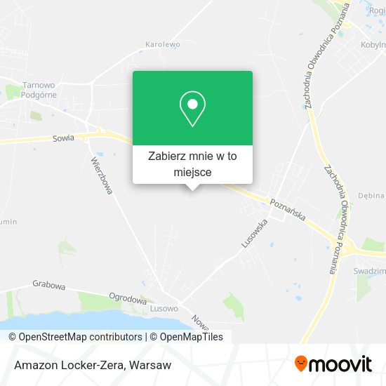 Mapa Amazon Locker-Zera