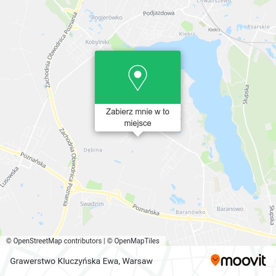 Mapa Grawerstwo Kluczyńska Ewa