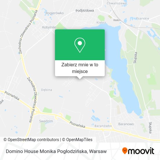 Mapa Domino House Monika Pogłodzińska