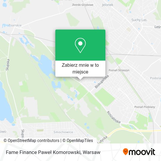 Mapa Fame Finance Paweł Komorowski