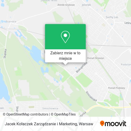 Mapa Jacek Kołaczek Zarządzanie i Marketing