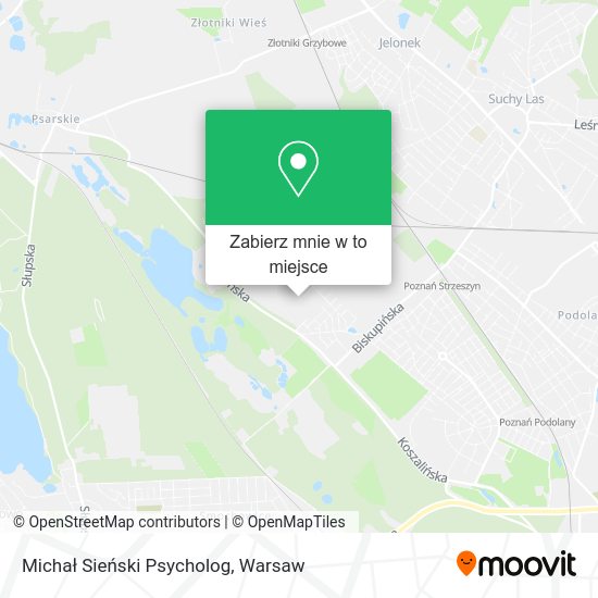 Mapa Michał Sieński Psycholog