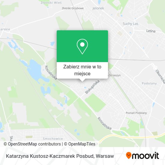 Mapa Katarzyna Kustosz-Kaczmarek Posbud