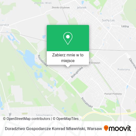 Mapa Doradztwo Gospodarcze Konrad Mławiński