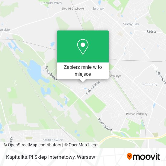 Mapa Kapitalka.Pl Sklep Internetowy