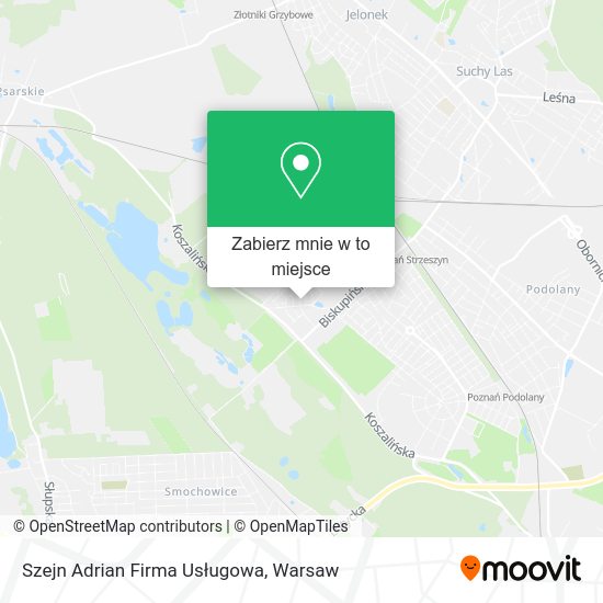 Mapa Szejn Adrian Firma Usługowa