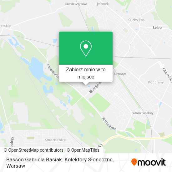 Mapa Bassco Gabriela Basiak. Kolektory Słoneczne