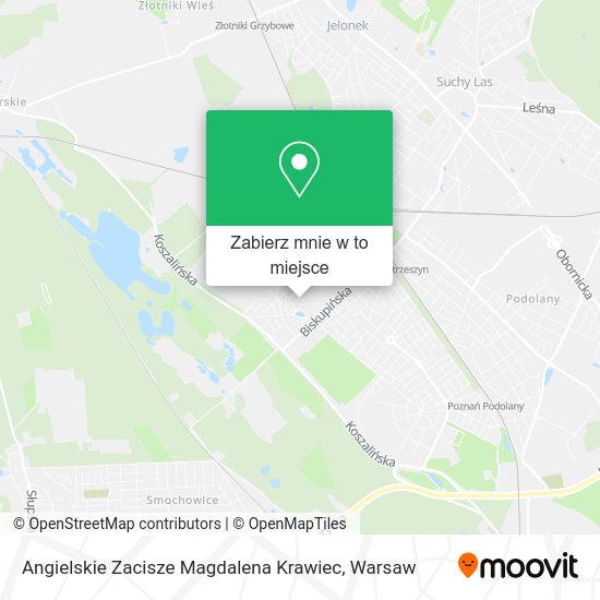 Mapa Angielskie Zacisze Magdalena Krawiec