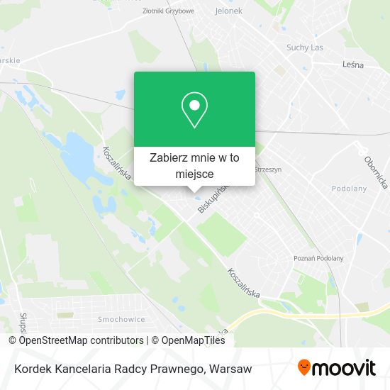 Mapa Kordek Kancelaria Radcy Prawnego