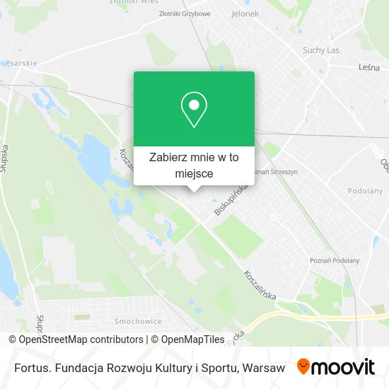 Mapa Fortus. Fundacja Rozwoju Kultury i Sportu