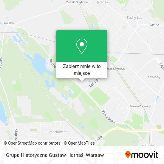 Mapa Grupa Historyczna Gustaw-Harnaś