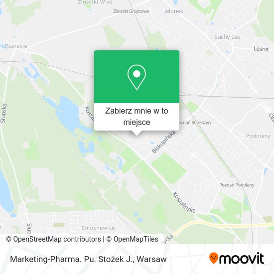 Mapa Marketing-Pharma. Pu. Stożek J.