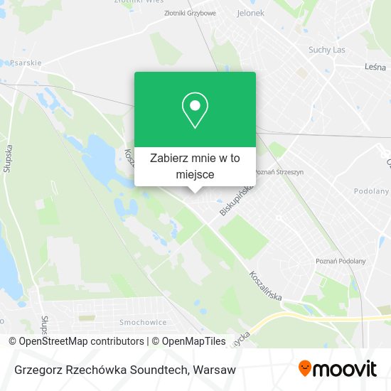 Mapa Grzegorz Rzechówka Soundtech