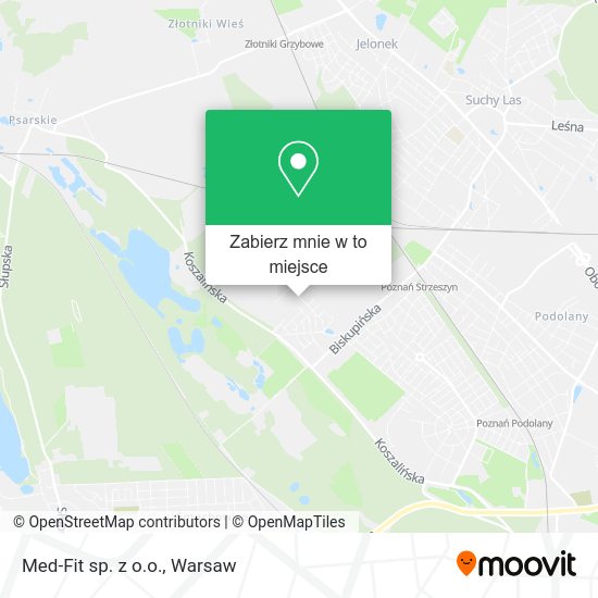 Mapa Med-Fit sp. z o.o.