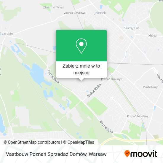 Mapa Vastbouw Poznań Sprzedaż Domów