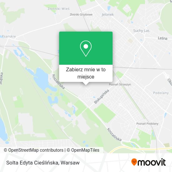 Mapa Solta Edyta Cieślińska