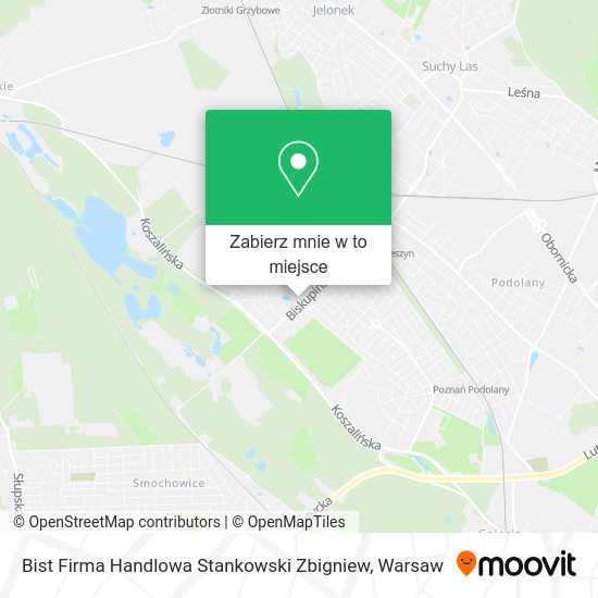 Mapa Bist Firma Handlowa Stankowski Zbigniew